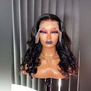 20” HD Lace Frontal Wig – Bombshell Curls